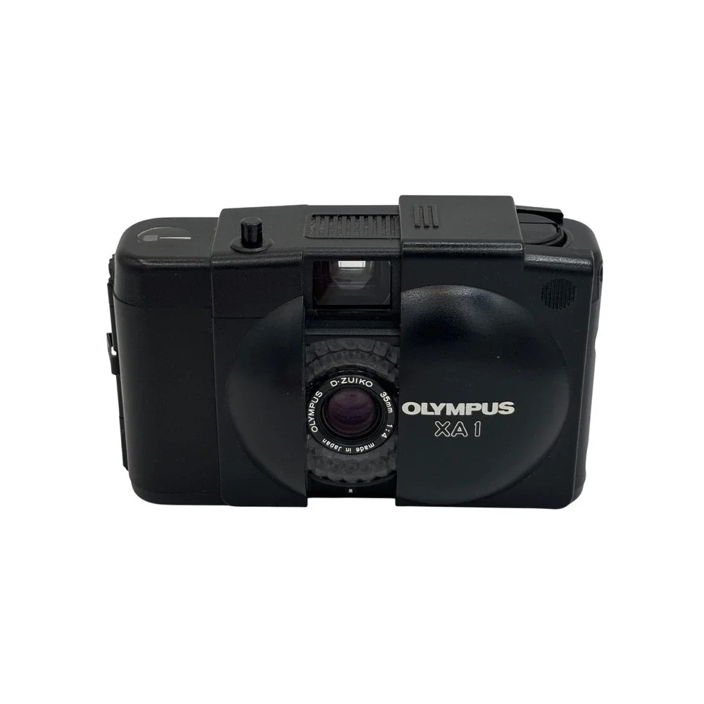 Olympus XA1 35mm Film Camera Black Compact D.Zuiko 35mm f/4 Lens with Manual